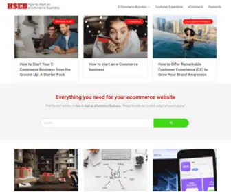 Howtostartanecommercebusiness.com(How to start an ecommerce business) Screenshot