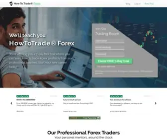 Howtotrade.com(Become a Confident Trader in Just 28 Days) Screenshot