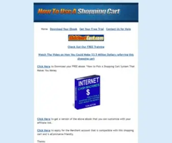 Howtouseashoppingcart.com(How To Use A Shopping Cart) Screenshot
