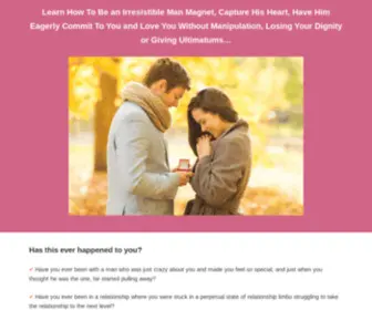 Howtowinamansheart.com(How To Win a Man's Heart Blog How To Win a Man's Heart) Screenshot