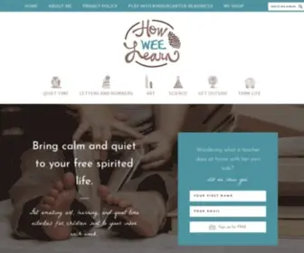 Howweelearn.com(How Wee Learn) Screenshot