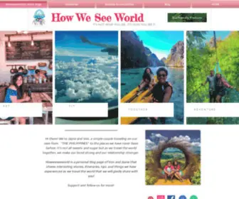 Howweseeworld.com(A travel blog created by howwesee(the)) Screenshot