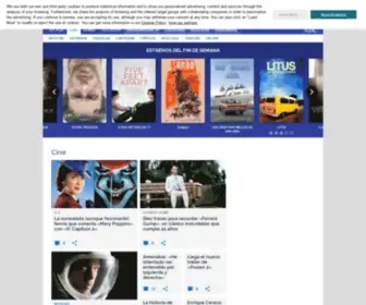 Hoycinema.com(Toda la información sobre el mundo del cine en) Screenshot