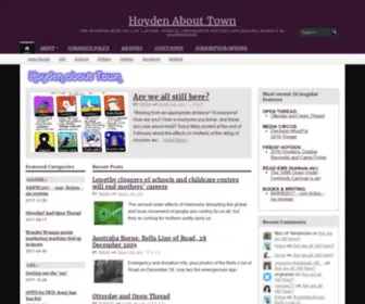 Hoydenabouttown.com(HOYDEN (hoid'n)) Screenshot