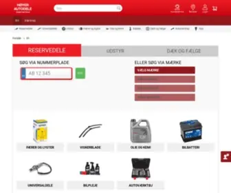 Hoyer-Autodele.dk(Dag til dag levering) Screenshot