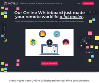 Hoylu.com(Collaboration software) Screenshot