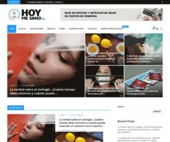 Hoymesano.com(Hoy Me Sano Blog) Screenshot