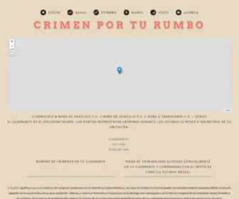 Hoyodecrimen.com(Crimen en la Ciudad de México) Screenshot