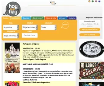 HoyQuehay.info(¿Hoy) Screenshot