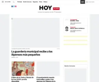 Hoyzalamea.es(HOY Zalamea) Screenshot