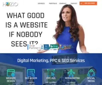 Hozio.com(SEO for Long Island and NYC. Hozio's an elite search engine optimization (SEO)) Screenshot