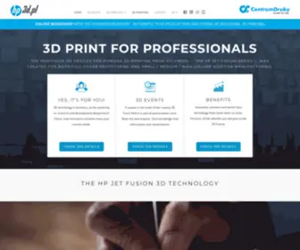 HP3D.pl(Partner HP Multi Jet Fusion 3D) Screenshot