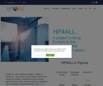 HP4ALL.eu(HEAT PUMPS SKILLS FOR NZEB CONSTRUCTION) Screenshot