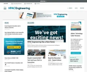 Hpac.com(HPAC Engineering) Screenshot