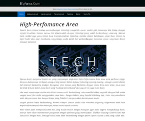 Hparea.com(Solusi Bisnis dan Teknologi Anda) Screenshot