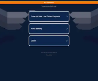 Hpautomobile.de(DENICdirect-Informationsseite) Screenshot