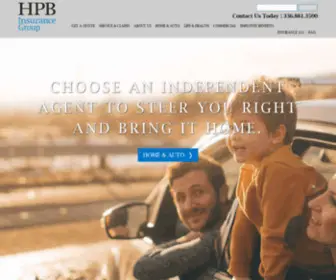 Hpbinsurance.com(HPB Insurance Group) Screenshot