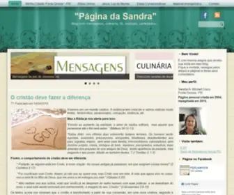 HPBysandra.com.br(Página da Sandra) Screenshot