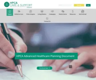 Hpca.co.za(HPCA Care & Support) Screenshot