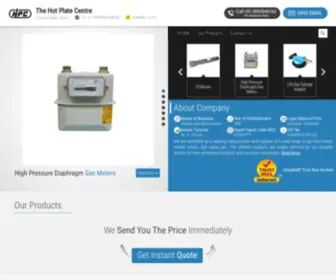 HPcburner.com(The Hot Plate Centre) Screenshot