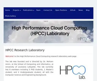 HPCclab.org(HPCC lab) Screenshot