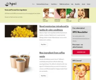 Hpci-Congress.com(HPCI (Home and Personal Care Ingredients)) Screenshot