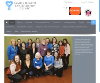 HPclinic.org(Family Health Partnership Clinic) Screenshot