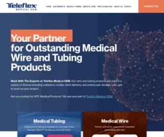 HPcmedicalproducts.com(Medical Wire and Tubing) Screenshot