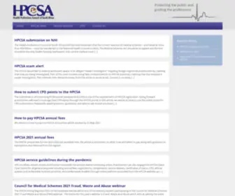 HPcsa-Blogs.co.za(HPCSA E) Screenshot