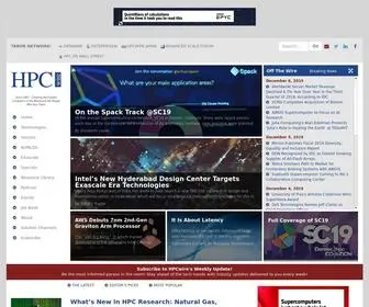 HPcwire.com(Global News on High Performance Computing (HPC)) Screenshot