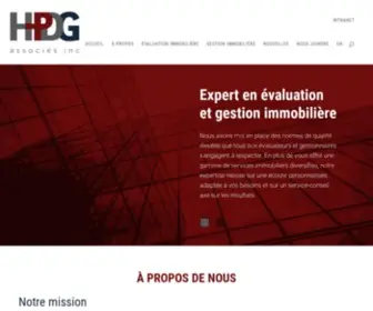 HPDG.ca(Accueil) Screenshot