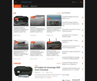 HPdriverprinter.com(Support HP Driver) Screenshot