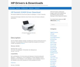 HPdrivers.net(HP Drivers & Downloads) Screenshot
