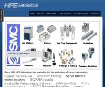 Hpeco.com(HPE Automation) Screenshot
