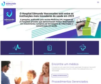 Hpev.com.br(Hospital Edmundo Vasconcelos) Screenshot