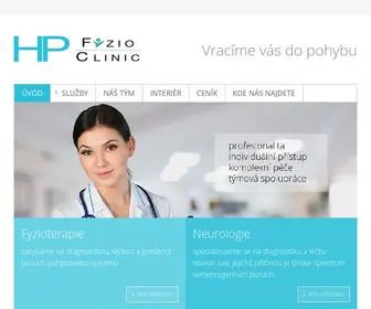 HPFyzioclinic.cz(HP Fyzioclinic) Screenshot