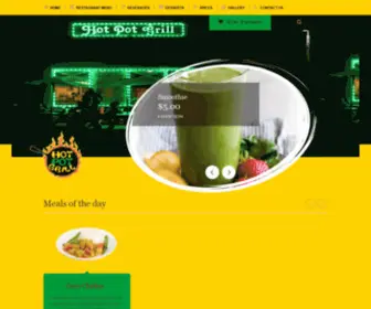 HPgrillja.com(Hot Pot Grill) Screenshot