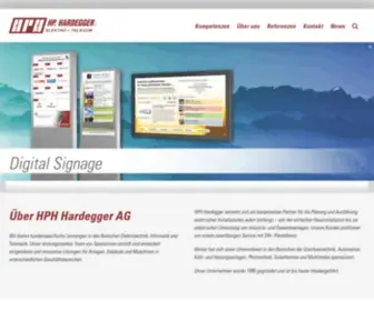 Hphardegger.ch(Elektrotechnik, Informatik, Multimedia, Telekom) Screenshot