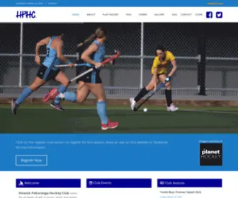 Hphockey.org.nz(Howick Pakuranga Hockey Club) Screenshot