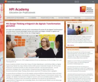 Hpi-Academy.de(Hpi Academy) Screenshot