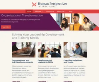 Hpiintl.com(Solving Your Leadership Development and Training Needs) Screenshot