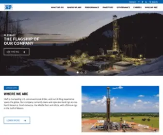 Hpinc.com(Helmerich & Payne) Screenshot