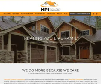 Hpinspectionsllc.com(Our inspections are the best because you deserve the best. Proudly offering a home inspection) Screenshot