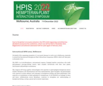 Hpis2020.com(Melbourne, Australia, 2) Screenshot