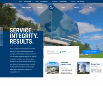 Hpitx.com(Commercial Real Estate Services) Screenshot