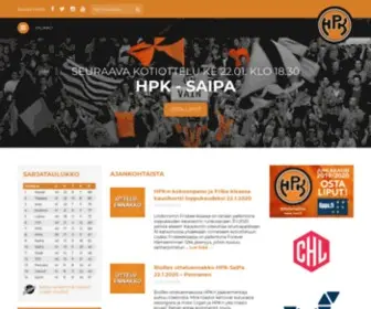 HPK.fi(Hämeenlinnan Pallokerho) Screenshot