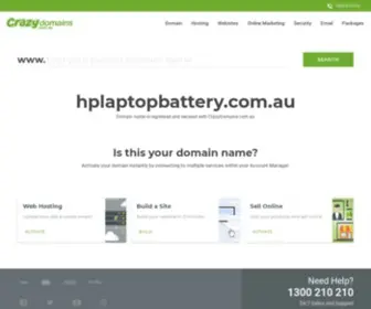 Hplaptopbattery.com.au(Battery for HP laptop) Screenshot