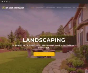HPLgreen.com(HPL Green Construction) Screenshot