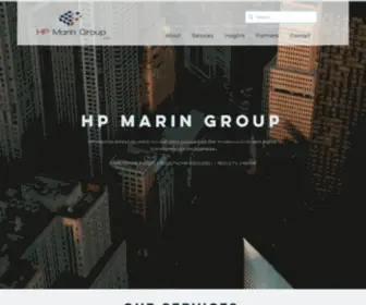 Hpmarin.com(Mysite) Screenshot