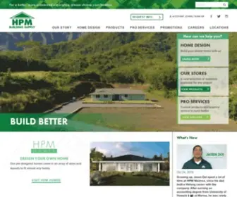 HPmhawaii.com(HPM Building Supply) Screenshot